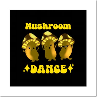 mushroom design - Plant - Magical - Mushroom dance Posters and Art